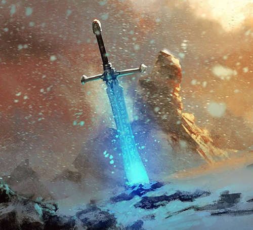 Faergrun the Wyrmslayer Sword